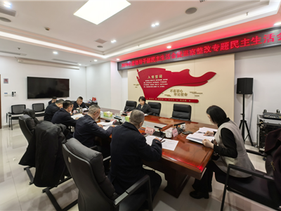 遂宁发展集团党委召开2024年度民主生活会暨巡察整改专题民主生活会